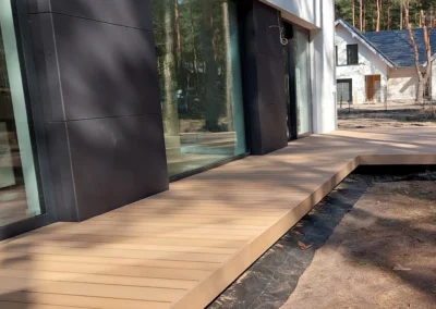 TARAS WYKONANY Z DESKI KOMPOZYTOWEJ JAF SILVADEC ELEGANCE - KOLOR COLORADO