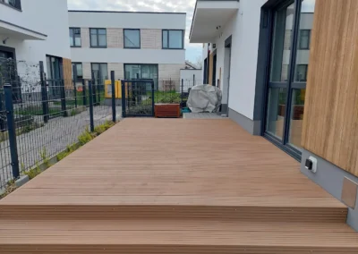 TARAS WYKONANY Z DESKI KOMPOZYTOWEJ JAF GARDIN PLUS -TEAK